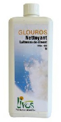 Nettoyant laitance de ciment GLOUROS n° 1808 de Livos