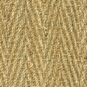 Seagrass décor chevrons