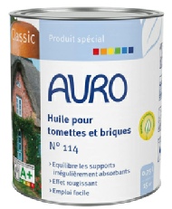 Huile pour tomettes et briques AURO