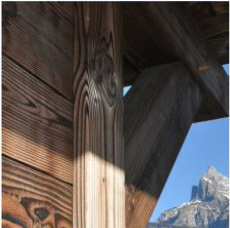 Bardage brûlé LignAlpes CARBONLAMES