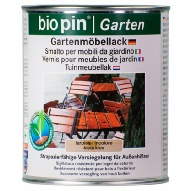 Vernis pour meubles de jardin Biopin