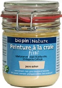 Peinture à la craie fine Biopin jaune safran